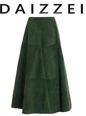 DAIZZEI~高级感半身裙女新款2025赫本风时髦减龄中长款过膝a字裙