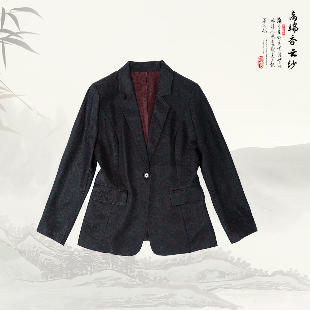 新款显气质休闲小西装一粒扣显瘦西装外套51031