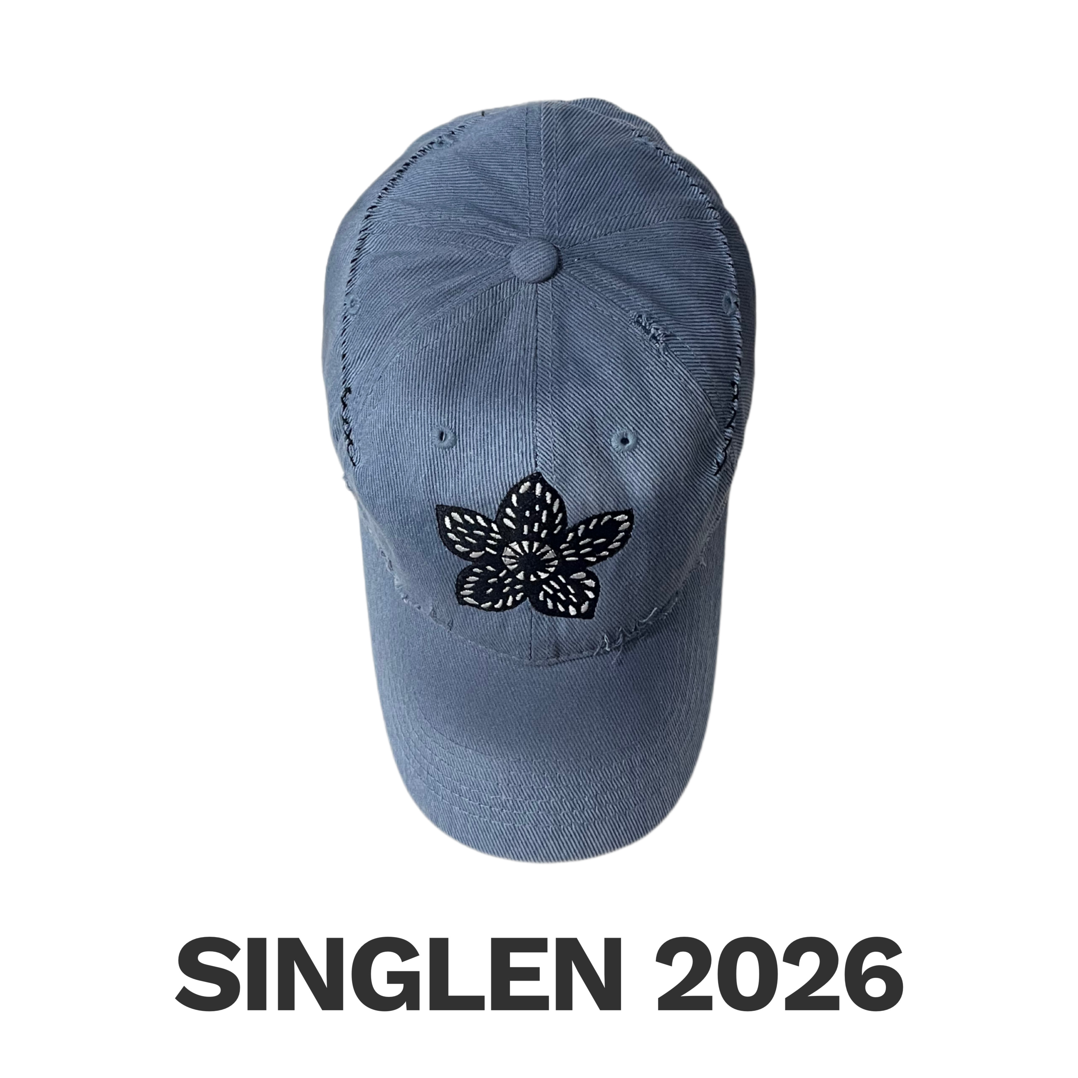 《黑曜漫威》singlen 26ss独家手缝工艺设计恶搞漫威食人花鸭舌帽