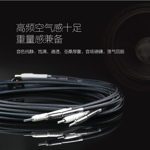 Copper Colour/铜彩 思铂SE银合金主音箱线 中置线HIFI发烧音响线