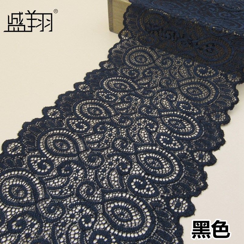 优质辅料带弹性宽柔软花边 彩色弹力蕾丝花边 宽约17-18厘米3米价|msdalam kategori rumah Fabrik, bahan-bahan jahitan DIY, alat dan produk siap, Aksesori jahit DIY/aksesori/aksesori, Lace - dari Buy2taobao.com untuk memberikan perkhidmatan ejen Taobao profesional membeli