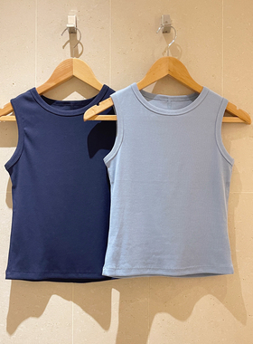 KOGIRL收副乳实穿夏季韩版简约基础工字背心塑形显瘦打底上衣女