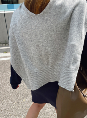 秋冬韩系羊毛混纺宽大披肩围巾女