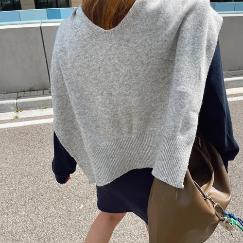 秋冬韩系羊毛宽大保暖披肩围巾女