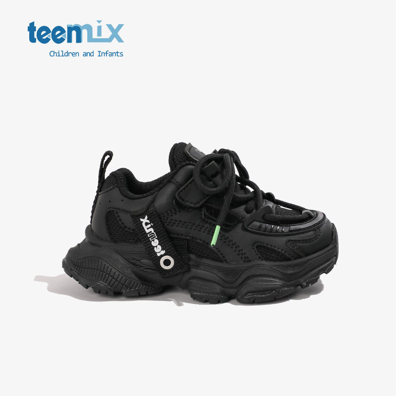 天美意童鞋男童运动鞋黑色老爹鞋女童鞋子2025新款春秋轻便跑步鞋,童鞋/婴儿鞋/亲子鞋,运动鞋,淘宝优惠券,粉丝福利购,淘宝优惠卷