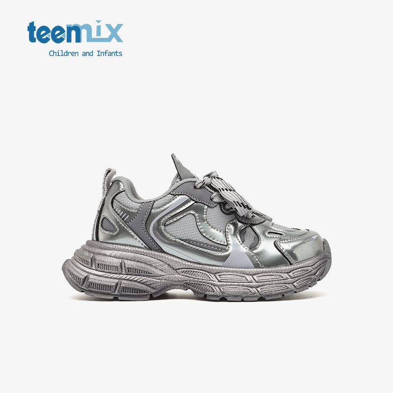 teenmix2025年新款春秋季儿童中大童运动休闲跑步软底老爹鞋潮鞋,童鞋/婴儿鞋/亲子鞋,运动鞋,淘宝优惠券,粉丝福利购,淘宝优惠卷