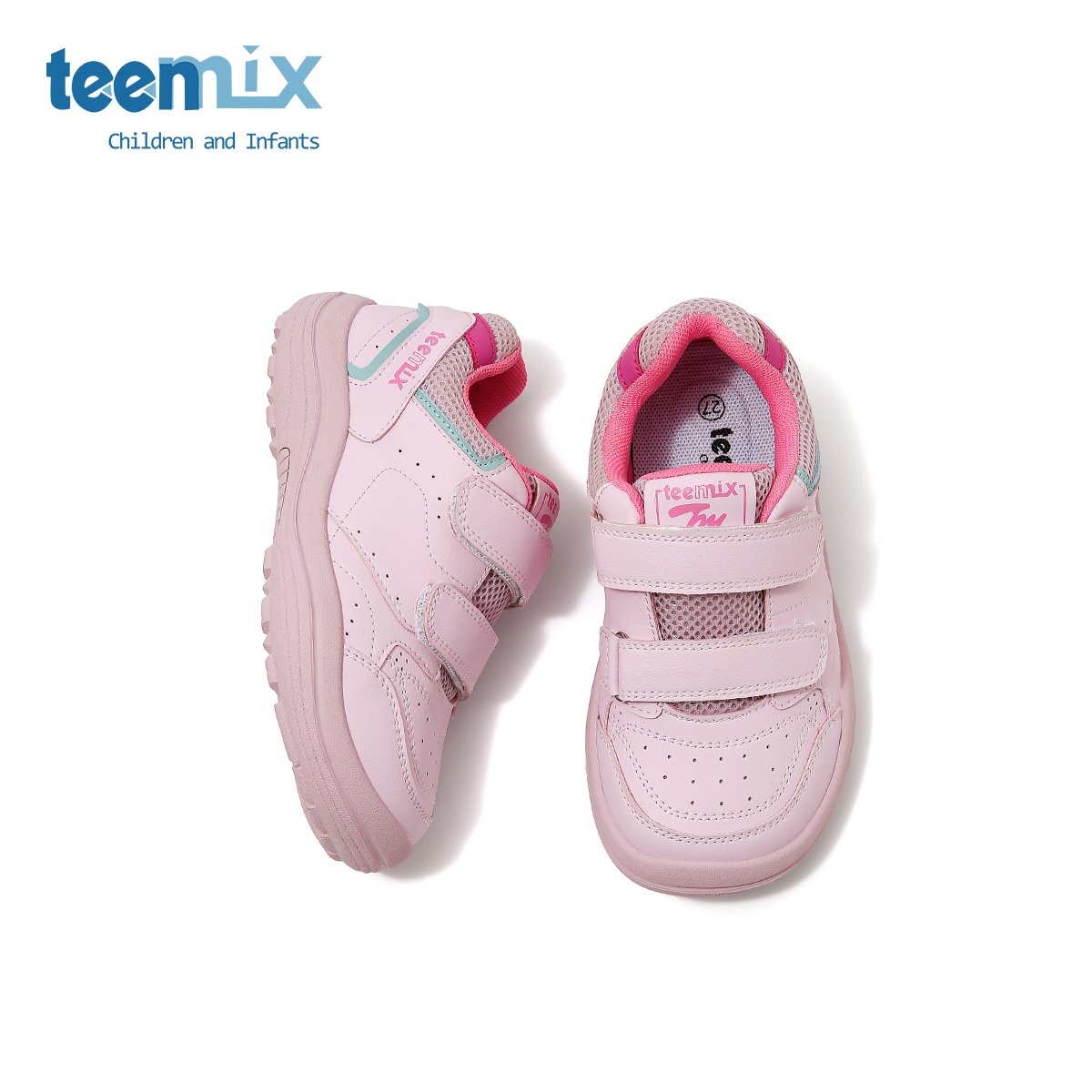 天美意儿童2025春秋季新款女童运动鞋中大童女孩休闲鞋软底小白鞋