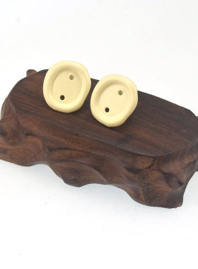 欧美外贸原单时尚饰品质感个性钮扣无耳洞耳夹耳饰女 221110