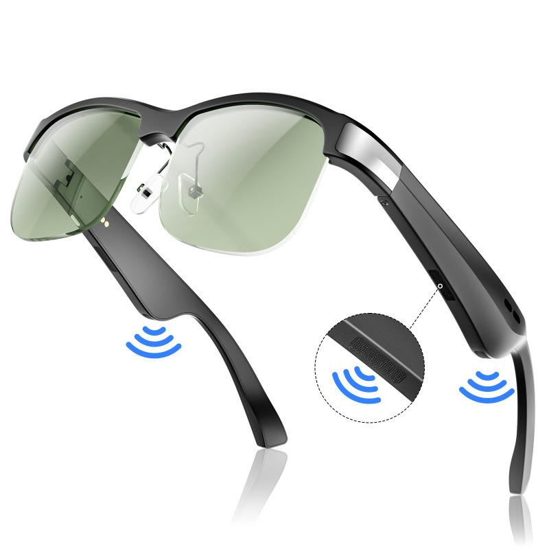 克里M9pro新款智能蓝牙眼镜语音播报通话降噪开放式立体声可变色