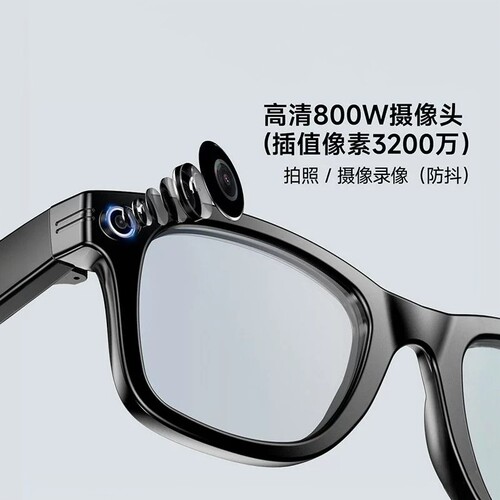 拍摄眼镜ai智能拍照翻译防抖800W高清第一视角可换镜片录视频vlgo