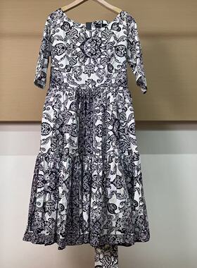 Samantha sung CHELSEA船领 弹棉CASANOVA BANDANA裙A0165 250195