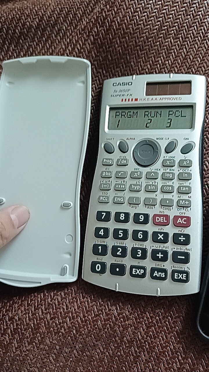 卡西欧3650P香港认证计算器编程计算器二手