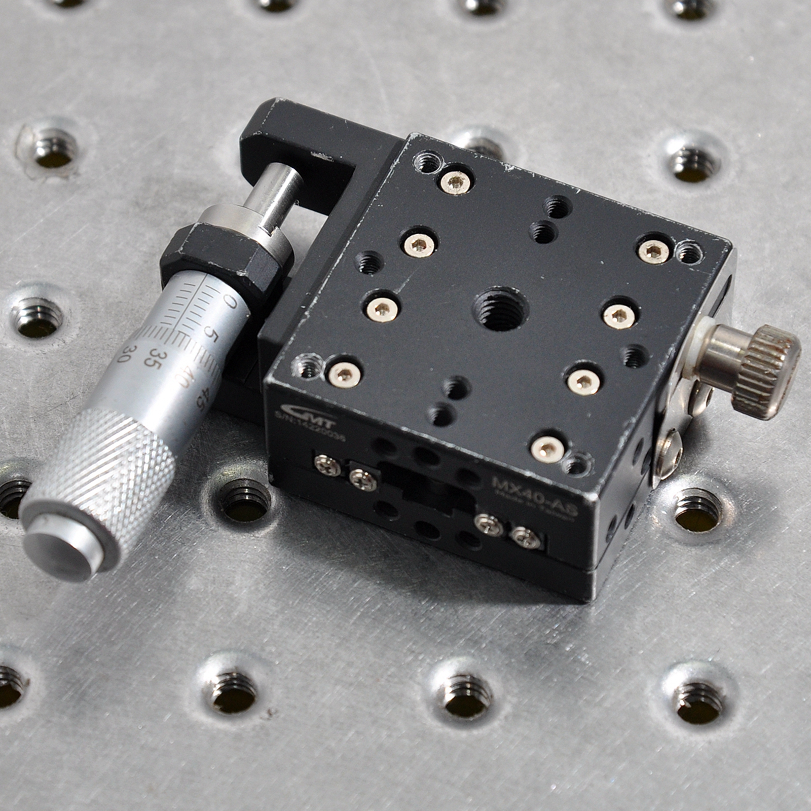 GMTMX40-ASX轴一维手动精密滑台