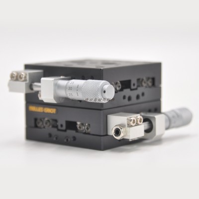 手动精密交叉导轨滑台xy轴