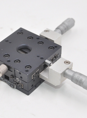 LD-647-S1 R1 C1中央精机CHUO手动精密光学XY轴二维位移微调滑台