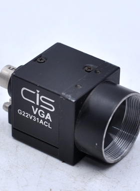 CIS VCC-G22V31ACL 黑白CCD 高速 工业相机 DC12V 2.5W