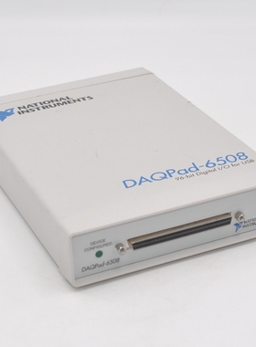 美国正品NI pxi DAQpad-6508通讯/信 数据采集myDAQ卡
