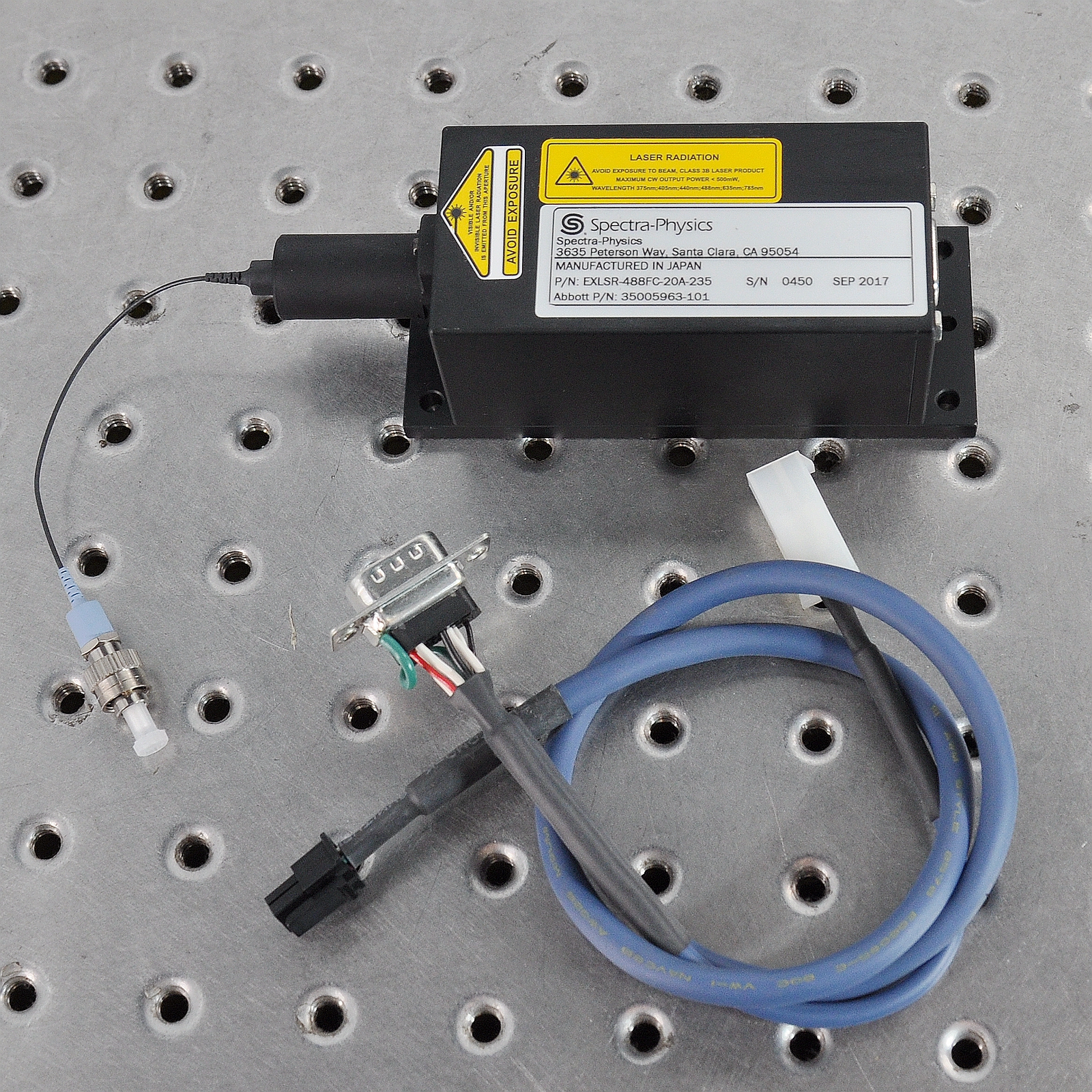 Spectra-Physics 光谱物理激光器EXLSR-488FC-20A-235 10mW 488nm