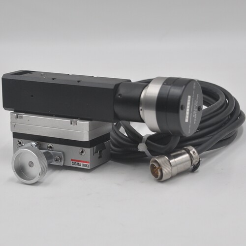 西格玛 光学手动Y轴精密位移微调滑台 铝 带日本进口相机CS3310B