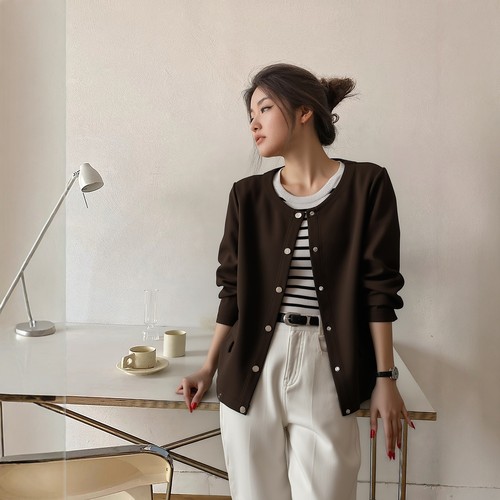 凤凰依屋大码宽松显瘦外套