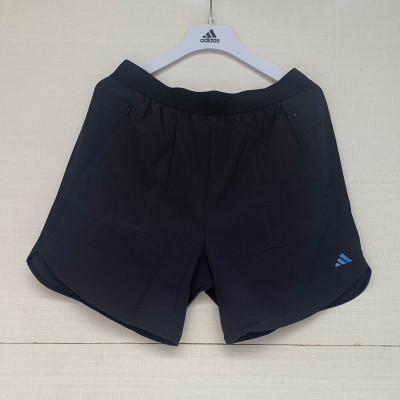 阿迪达斯男子短裤2023夏季新款运动健身训练休闲跑步五分裤HS7451