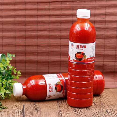 刘胡子红酸汤鱼火锅底料贵州