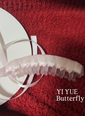 手工DIY香蕉夹 丝带缠绕半成品素夹配饰配件发饰批发大号小号盘发