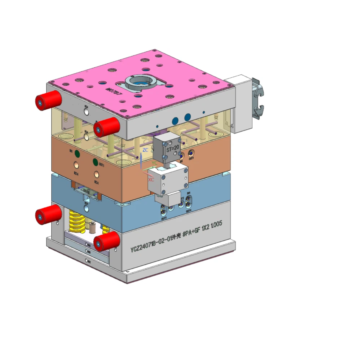 注塑模具设计代做建模零件塑料三维造型压铸注塑模流塑料模具设计