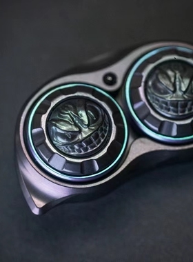 ACEdc原创TK豌豆荚Mini机械推牌edc金属解压玩具减压神器潮玩