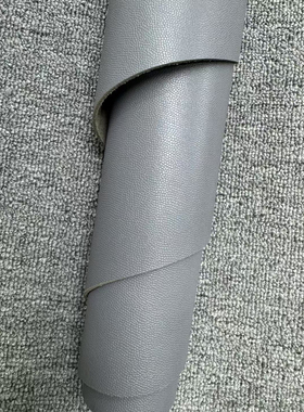 A358进口头层1.8mm灰色鱼子酱牛皮微软24.3平方英尺售价138元包邮