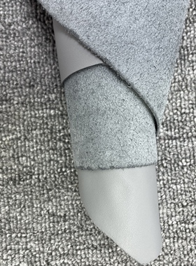 E277灰色平纹牛皮手感微软厚度1.5m m