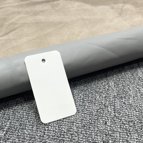 K1097进口头层浅灰色平纹手感微软厚度0.8mm