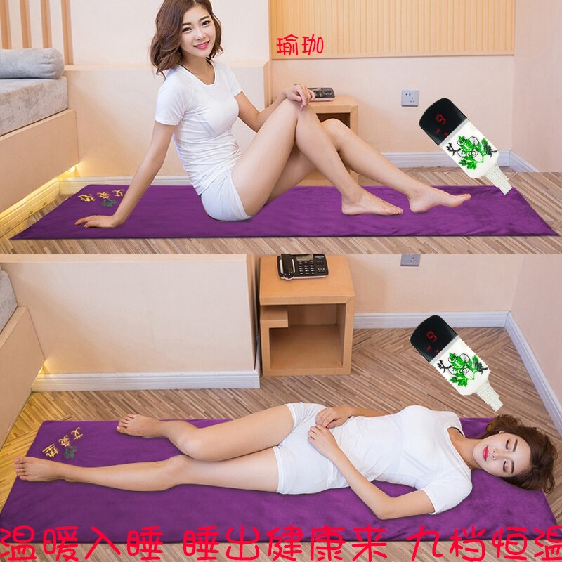 家用艾绒保健养生电热床垫