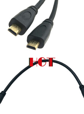 微型Micro HDMI公对公高清视频连接线 双头微型HDMI线 超短30CM