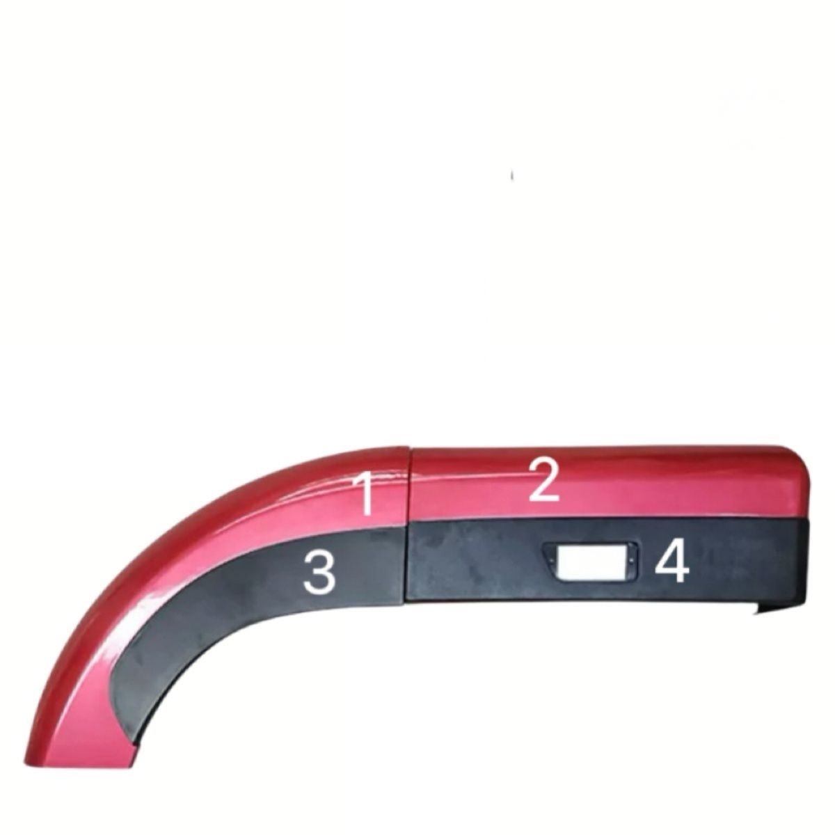 适用于重汽豪瀚J7B J5G前叶子板轮眉翼子板 豪瀚J7BJ5G轮眉