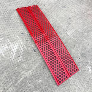 适用于解放J6中网前面板机盖J6P前脸防虫网格栅进气网解放J6P配件