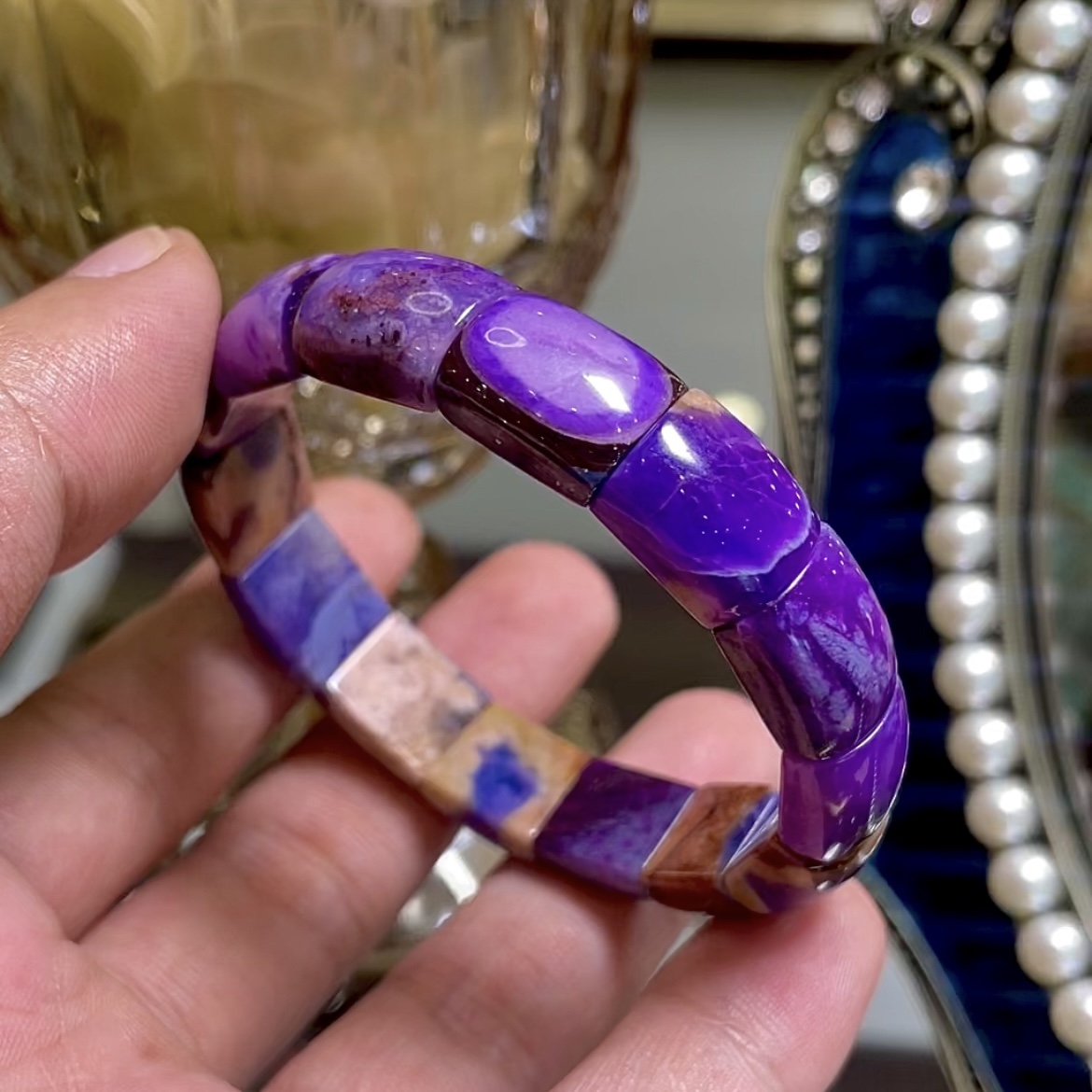 稀有老料舒俱来手排手串