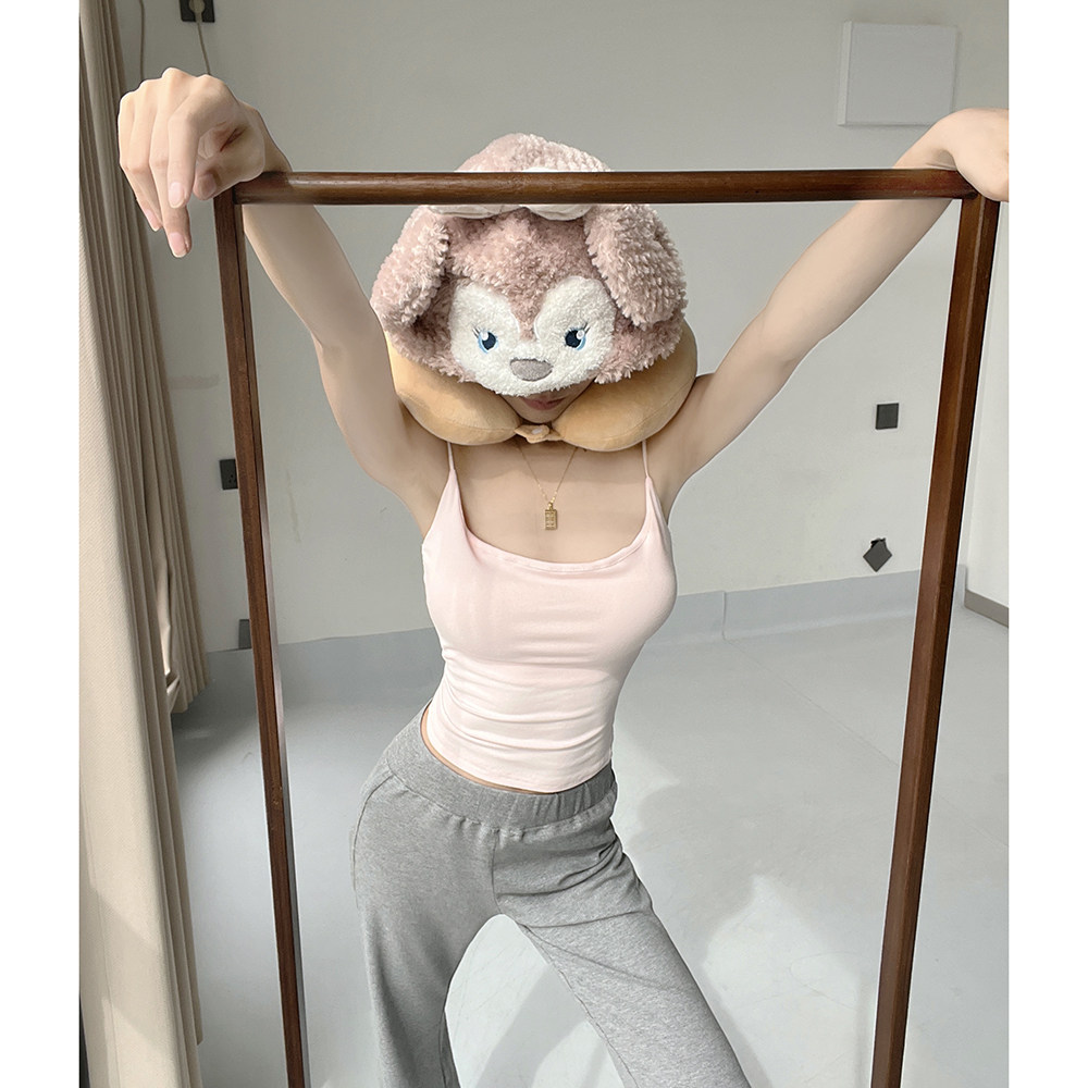 MianCun美背2.0带背心女夏季新款细肩带自带胸垫显瘦抹胸性感上衣