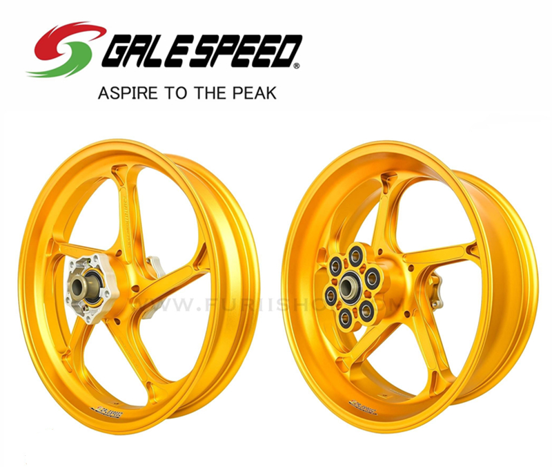 日本GALESPEED 雅马哈YZF-R1/M 轻量化锻造轮毂改装 前后