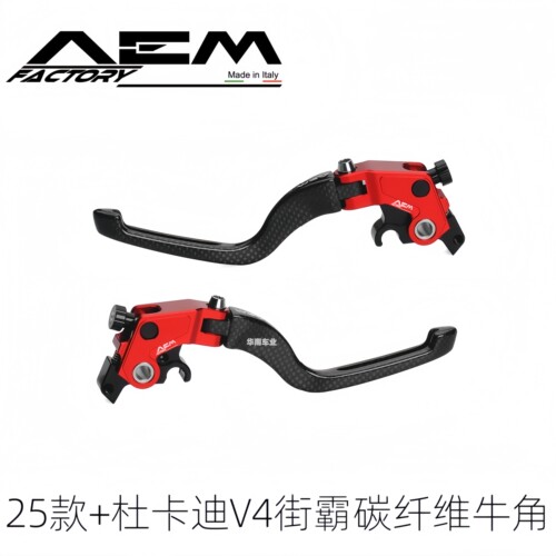 杜卡迪V4V2改装AEM碳纤维牛角