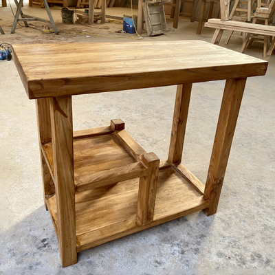 老榆木茶水柜卯榫结构整体发货