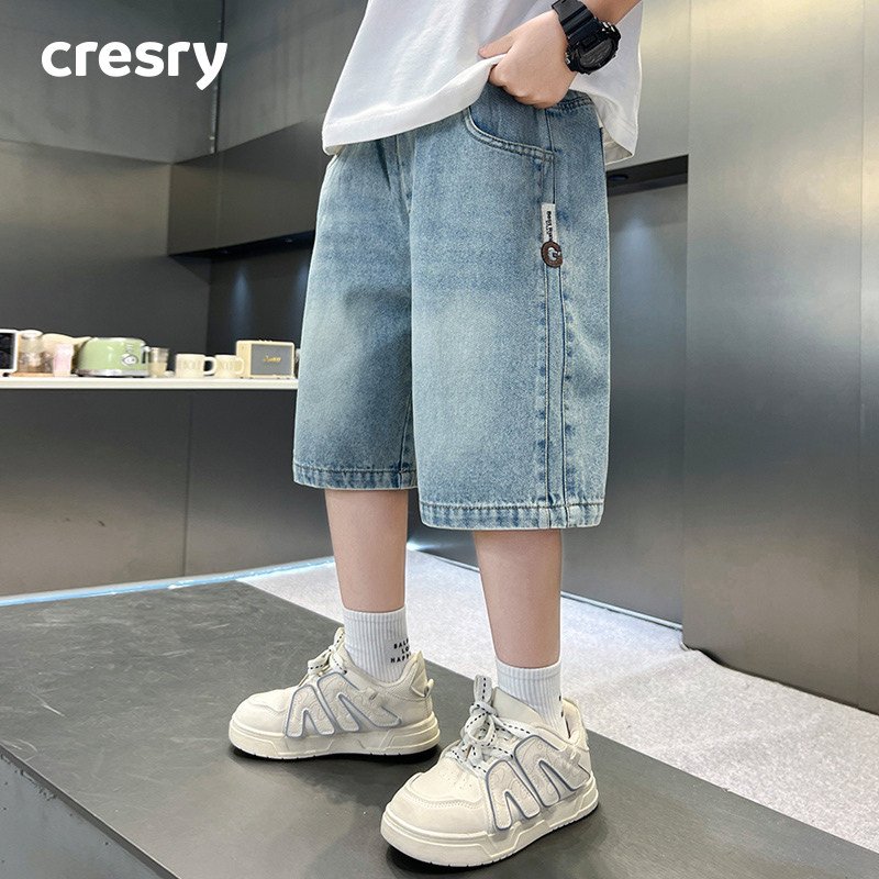 韩国CRESRY童装男童牛仔