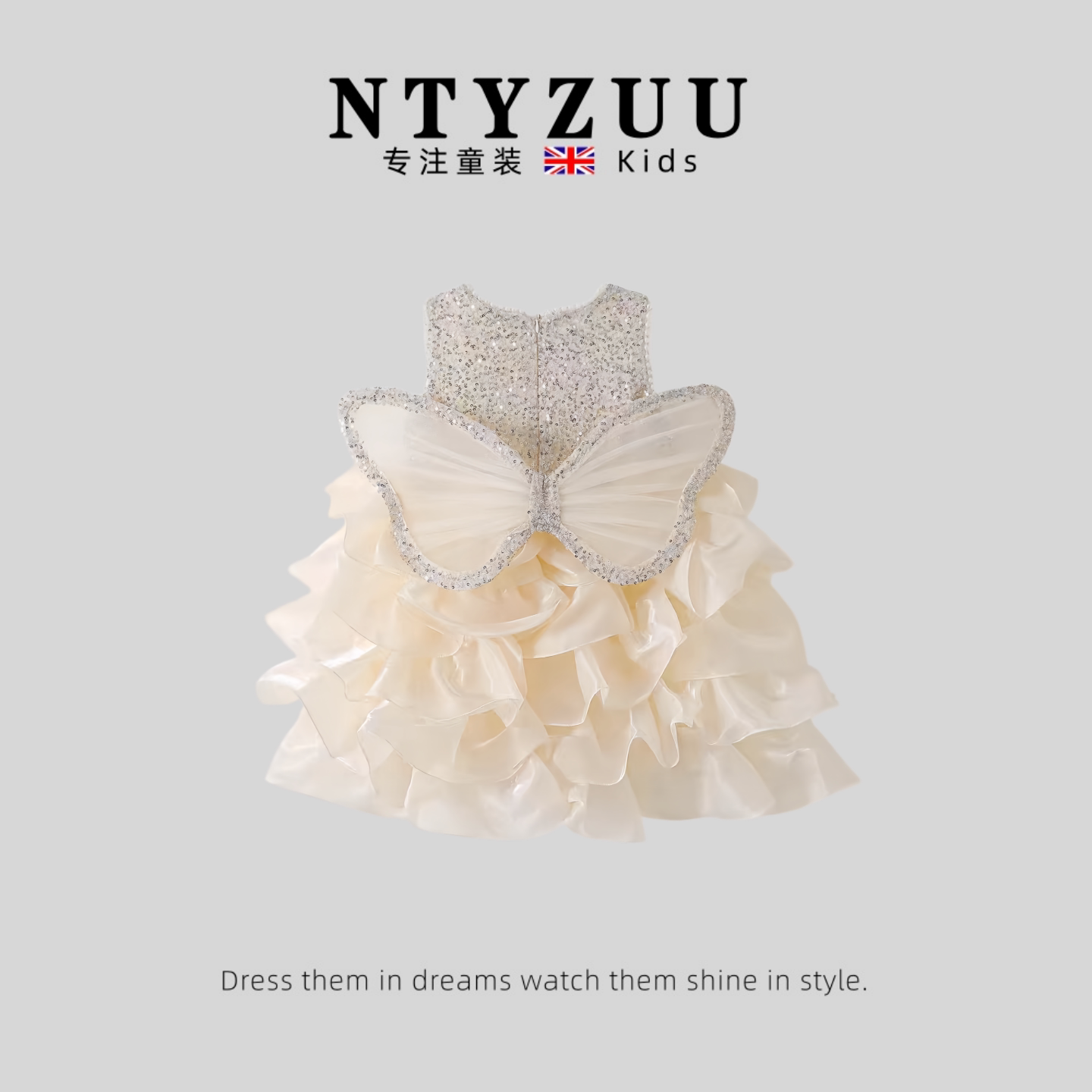 英国NTYZUU夏季女童公主
