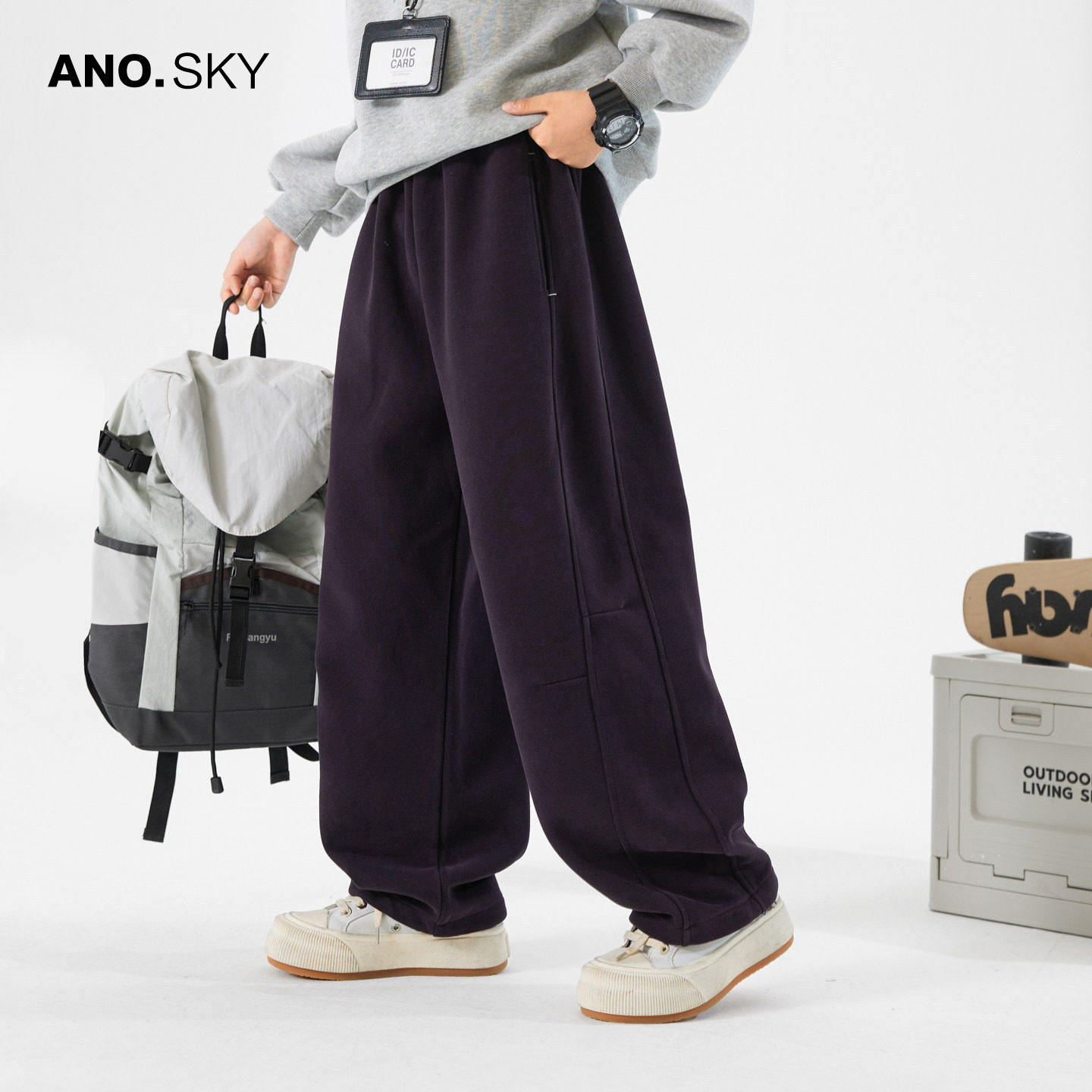 anothersky男童春秋裤子