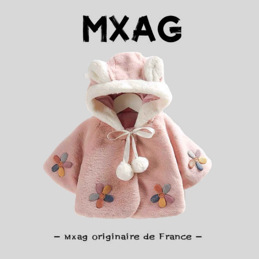 MXAG女童外套冬装加厚小