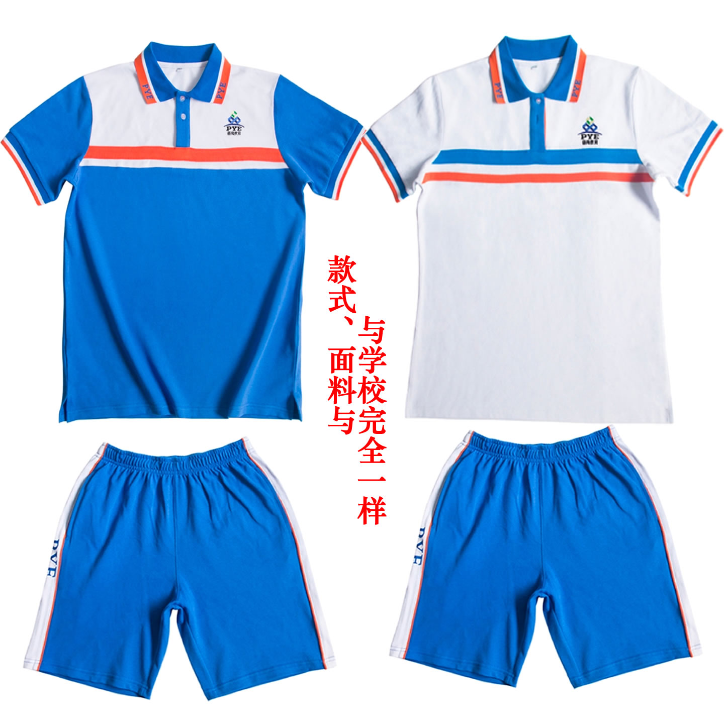 番禺初中校服短袖番禺区初中生校服夏装春冬装新款男女运动服长裤