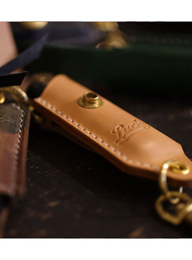 一次性打火机皮套草蜢打火机皮套牛皮通用一次性打火机套高端定制