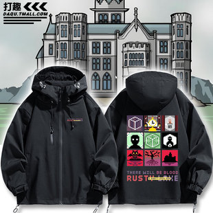 Rusty lake锈湖旅馆天堂岛周边二次元动漫冲锋衣三合一外套夹克