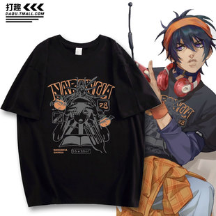 JOJO纳兰迦小飞机黄金之风同人二次元联名周边短袖T恤男女上衣服