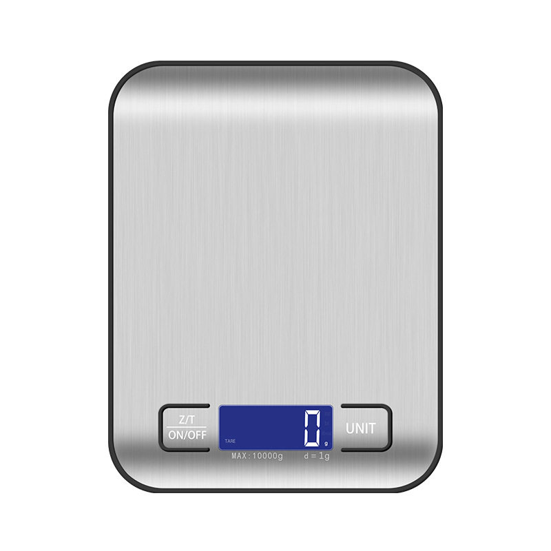 包邮小型电子秤高精度家用不锈钢烘焙食品厨房秤电子称重10kg